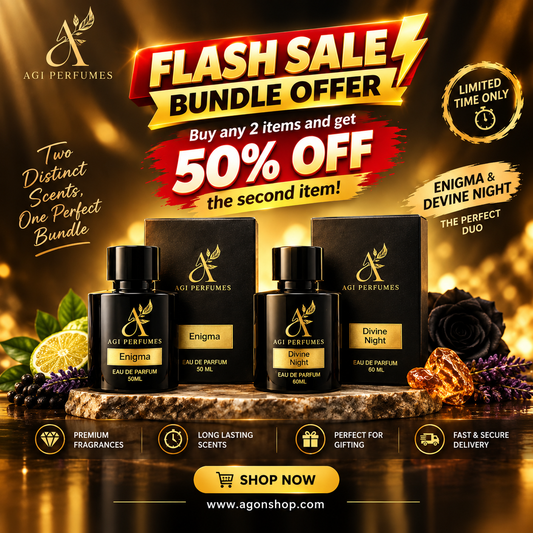 Bundle Buy 2 items and receive 50% off the second one